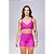 Conjunto Fitness Top e Shorts Curto Fúcsia - Imagem 1