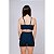Conjunto Fitness Top e Shorts Curto Azul Marinho - Imagem 2