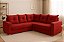 Sofá de Canto VERSATTO VERMELHO - Imagem 1