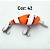 Isca Artificial Tchê BIRU 85 Barbela Longa - Meia Água 8,5cm 30g - Imagem 8
