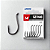Anzol 12146 Black Nickel - Marine - Imagem 1