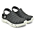 Chinelo de Pesca Tipo Crocs Saltdan - Preto e Branco - Imagem 3