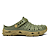 Chinelo de Pesca Tipo Crocs Saltdan - Verde e Marrom - Imagem 1