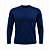 Camisa UV Proteção UV50+ Manga Longa Azul - Tamanho G - Imagem 1