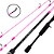 Vara p/ Carretilha Cadenza Girl - 2 partes - 1,70m - 10-20lbs - Albatroz - Imagem 1