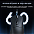 MOUSE GAMER SEM FIO DELUX M900 SE 12000DPI SENSOR PAW3311 PRETO - Imagem 3
