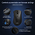 MOUSE GAMER SEM FIO DELUX M900 SE 12000DPI SENSOR PAW3311 PRETO - Imagem 4