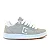 Tênis Qix Skate Combat Suede Cinza e Branco Natural - Imagem 5