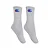 KIT 3 MEIAS CHAMPION CINZA CANO LONGO C600 MN - Imagem 1