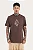 Camiseta Regular MCD Espada Relevo Marrom Ruina - Imagem 3