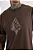 Camiseta Regular MCD Espada Relevo Marrom Ruina - Imagem 1