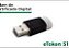 Token para Certificado Digital Safenet 5110 - Homologado (cor preto) - Imagem 1