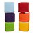 Dadinho de Espuma Colorido 15x15 cm – Brinquedo Educativo e Sensorial para Desenvolvimento Infantil - Imagem 4
