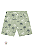 Conjunto Infantil Camiseta Branca Bermuda Verde Milon Surf - Imagem 4