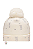 Gorro Inverno Pompom Branco Menina Kukiê - Imagem 2
