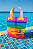Bolsa Infantil Plástico Colorida YOS Pequeninos Arco-Íris - Imagem 1