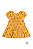 Vestido Infantil Amarelo Estampado Oncinha Kyly - Imagem 2
