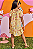 Vestido Infantil Viscose Amarelo Ursinha Kukie - Imagem 2