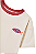 Pijama curto Infantil menina que brilha no escuro Off White Hering - Imagem 4
