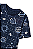 Pijama Masculino Curto Estampado Planetas Azul Hering - Imagem 4