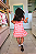 Vestido Infantil Tule Xadrez Vermelho Mon Sucre - Imagem 2