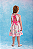 Vestido Infantil Estampado Rosa Mon Sucre - Imagem 2