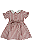 Vestido Infantil Listrado com Gola Grow Up - Imagem 3