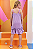 Vestido Infantil Roxo em Linho Infanti - Imagem 2