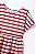 Vestido Infantil Hering Listrado Manga Curta - Imagem 4