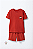 Conjunto Menino Hering Camiseta e Bermuda Vermelho Casual - Imagem 3