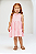 Vestido Infantil Três Marias Rosa Bambollina - Imagem 1