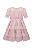 Vestido Infantil Princesa Rosa Kukiê - Imagem 2