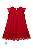 Vestido Infantil Vermelho Tule Kukiê - Imagem 3