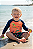 Conjunto Praia Menino Dinossauro Manga Longa Tip Top - Imagem 1