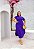 vestido longo liso  roxo 60 - Imagem 1