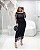Vestido Midi Noite em sicilia tule preto (2422) 46 - Imagem 1
