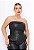 Cropped couro preto g1 - Imagem 3