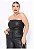 Cropped couro preto gg - Imagem 2