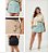 Short saia essencial azul claro 46 - Imagem 3