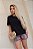 blusa gola careca GG preto - Imagem 1