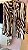 blazer zebra marrom 46 - Imagem 1