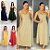 Vestido midi busto telha g - Imagem 1