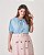 blusa nina azul ceu 48 - Imagem 1
