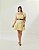 vestido curto em tricoline amarelo 48 - Imagem 4