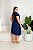 Vestido cora azul marinho g4 - Imagem 2