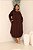 vestido loongo bolso marrom 60 - Imagem 1