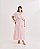 vestido midi work summer rosa 46 - Imagem 1