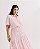 vestido midi work summer rosa 46 - Imagem 2