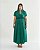 vestido midi tricoline verde 46 - Imagem 1