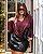 Blusa gola fluida marsala g3 - Imagem 1
